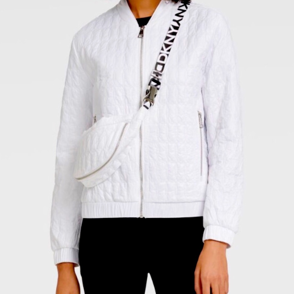 Donna Karan bomber jacket